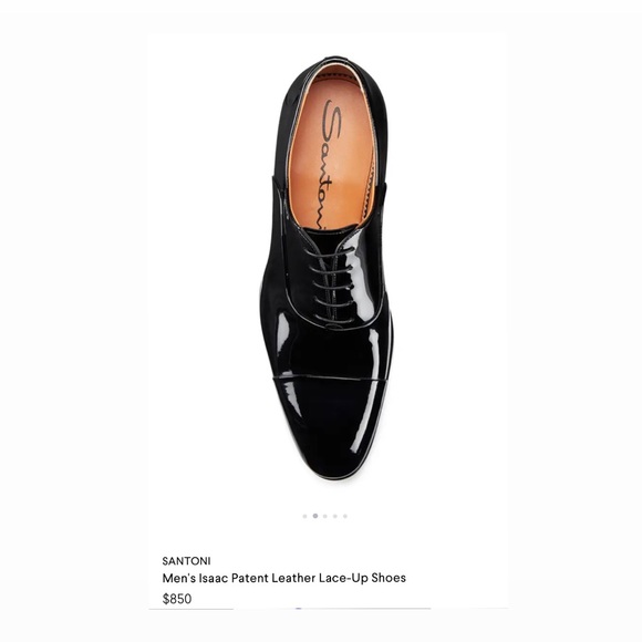 chinese dress ladies Santoni Isaac V1 Toe Cap Oxford Shoes Dark Brown main image 0